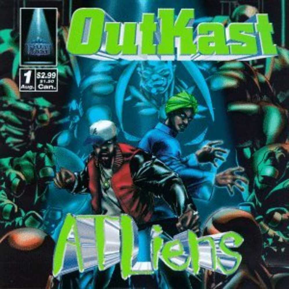 Outkast: ATLiens - Outkast (CD - 58) music collectible [Barcode 730082602921] - Main Image 4