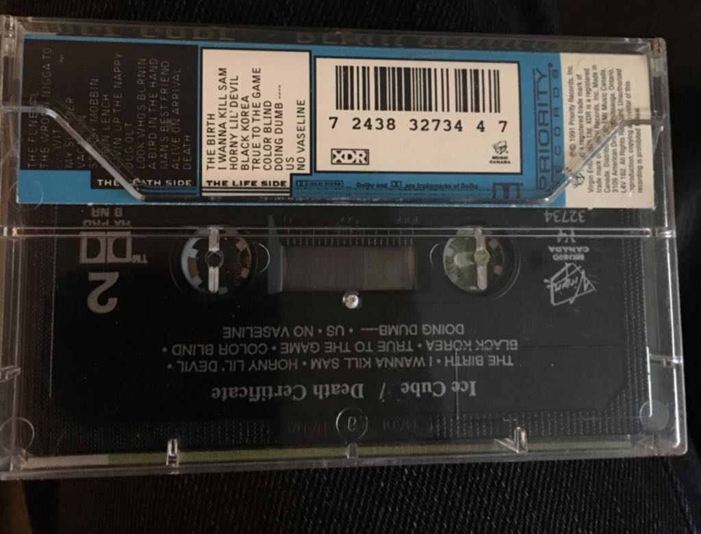 Death Certificate - Ice Cube (12”) music collectible - Main Image 2