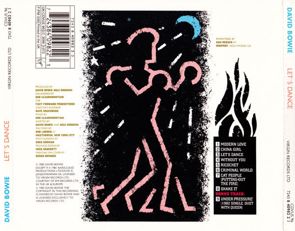 Let’s Dance - Bowie, David (CD) music collectible [Barcode 724384098223] - Main Image 4