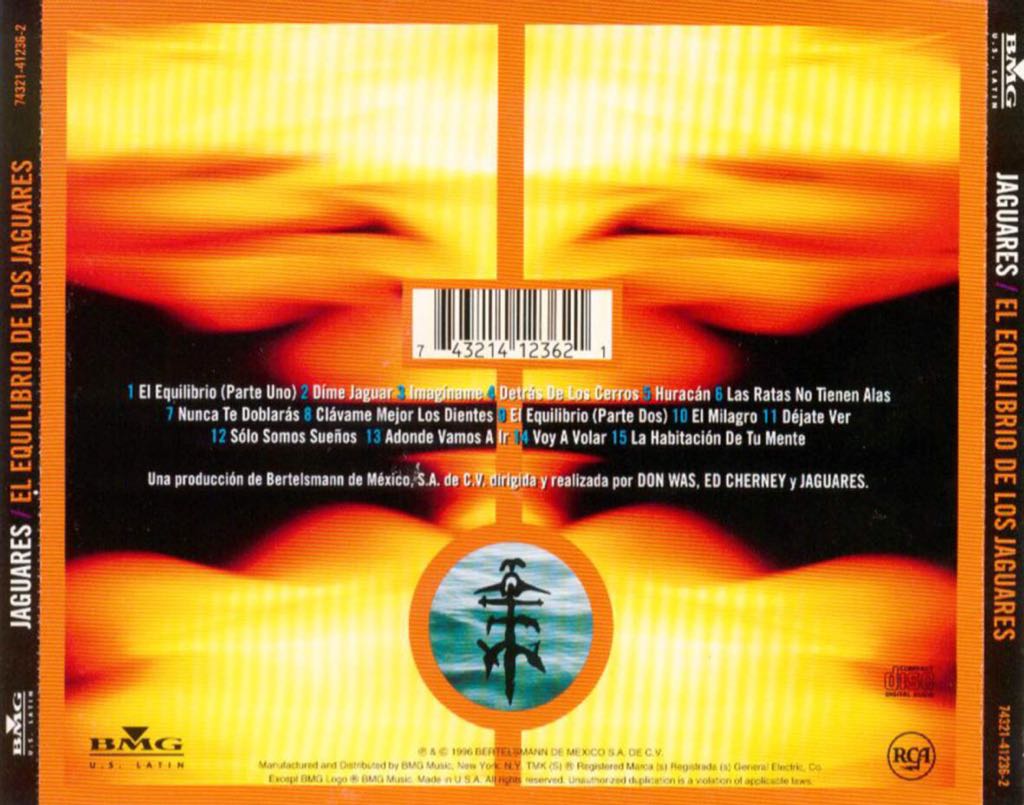 El Equilibrio De Los Jaguares - Jaguares music collectible - Main Image 2