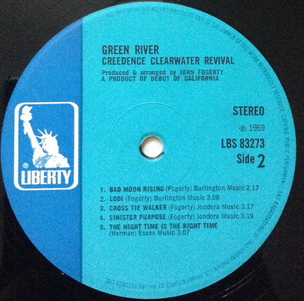 Green River - Creedence Clearwater Revival (12” - 29) music collectible - Main Image 4