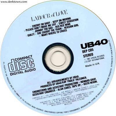 Labour Of Love 1 - UB40 (CD - 40) music collectible [Barcode 777778641222] - Main Image 4