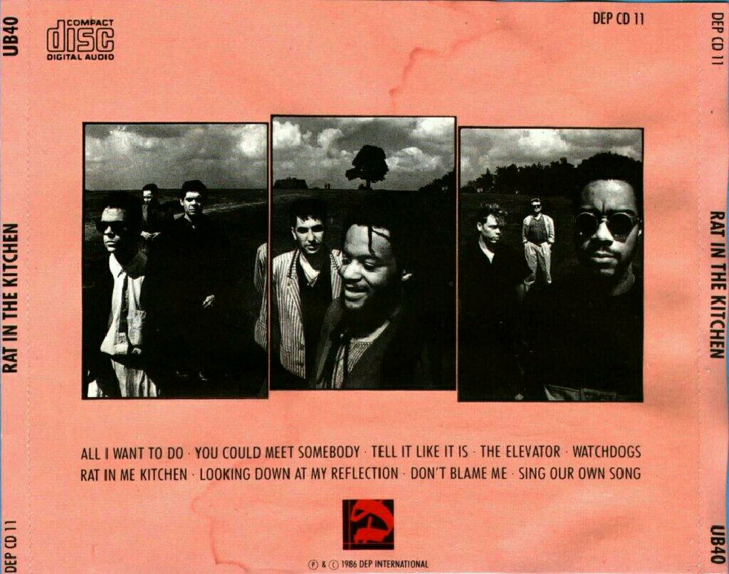 Rat In The Kitchen - UB40 (CD) music collectible [Barcode 077778644620] - Main Image 2