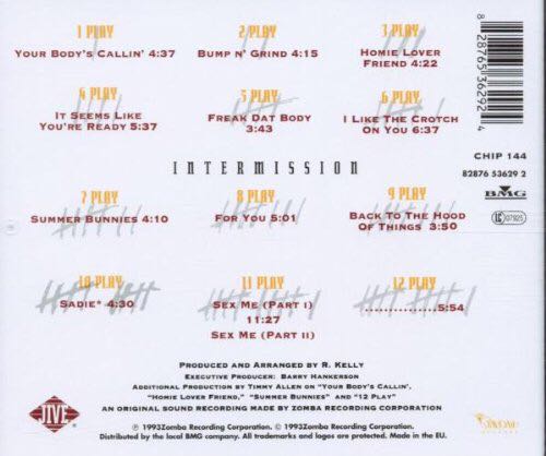 12 Play - R. Kelly (CD) music collectible [Barcode 828765362924] - Main Image 2