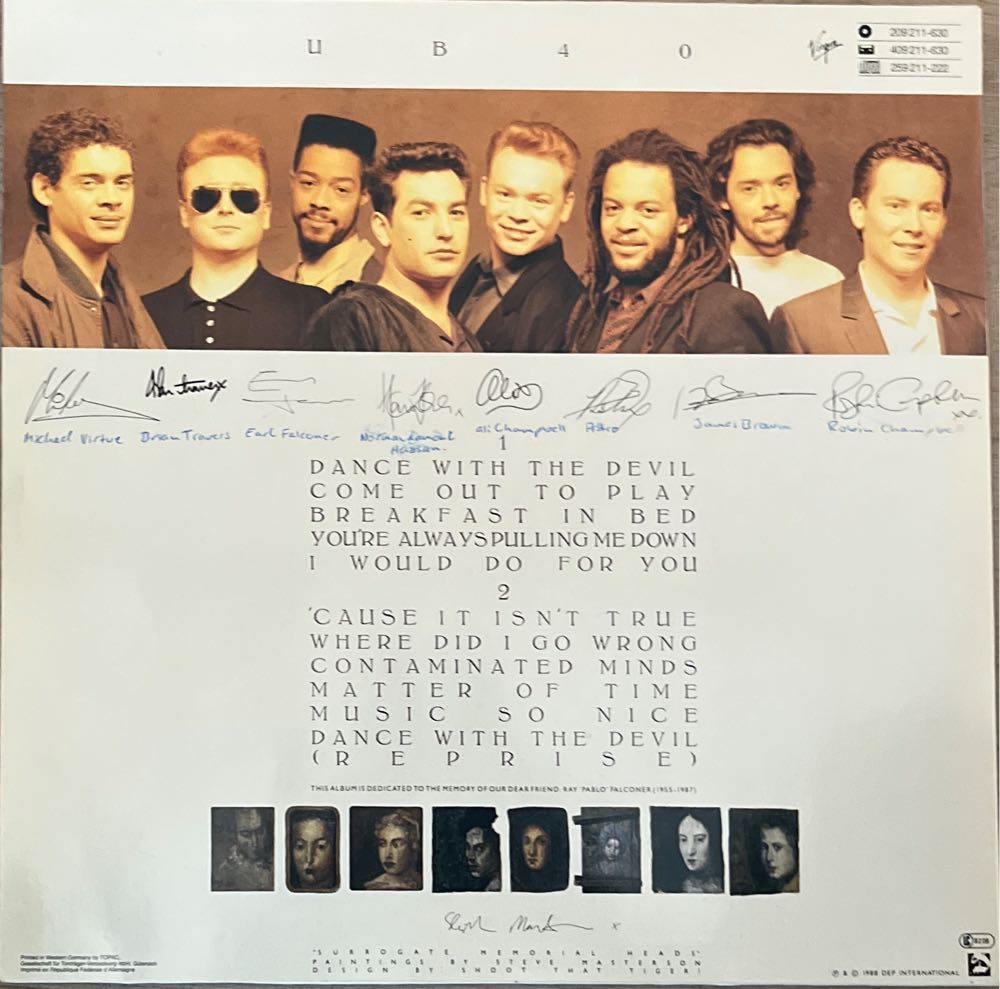 UB40 - UB40 (12” - 41) music collectible [Barcode 5012981801311] - Main Image 2