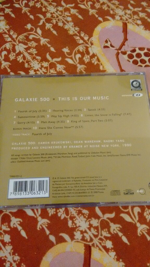 This Is Our Music - Galaxie 500 (12”) music collectible [Barcode 7898133063213] - Main Image 2