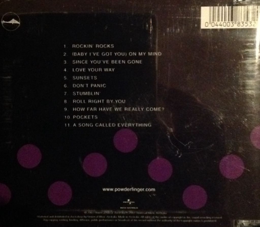 Vulture Street - Powderfinger (12”) music collectible [Barcode 044003835320] - Main Image 2