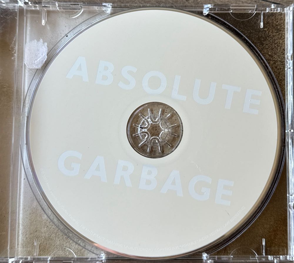 Absolute Garbage - Garbage (CD - 73) music collectible [Barcode 602517375130] - Main Image 3