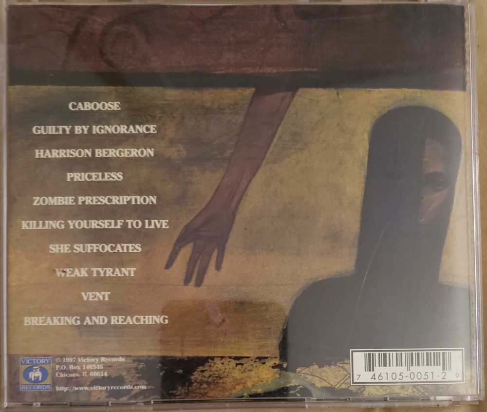 Progression Through Unlearning - Snapcase (CD) music collectible [Barcode 746105005129] - Main Image 2