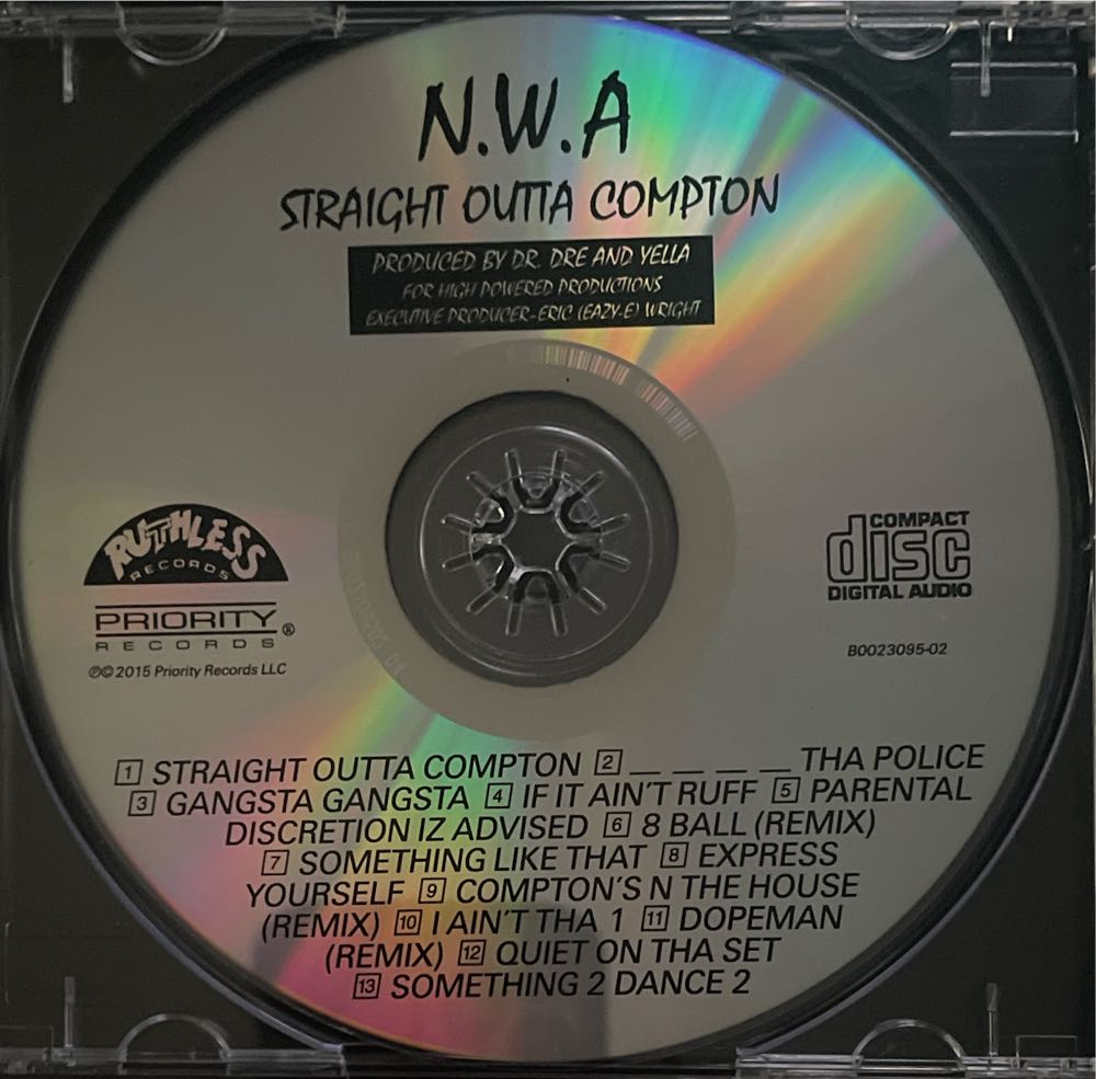 Straight outta Compton - N.W.A. (CD) music collectible [Barcode 602547308122] - Main Image 3