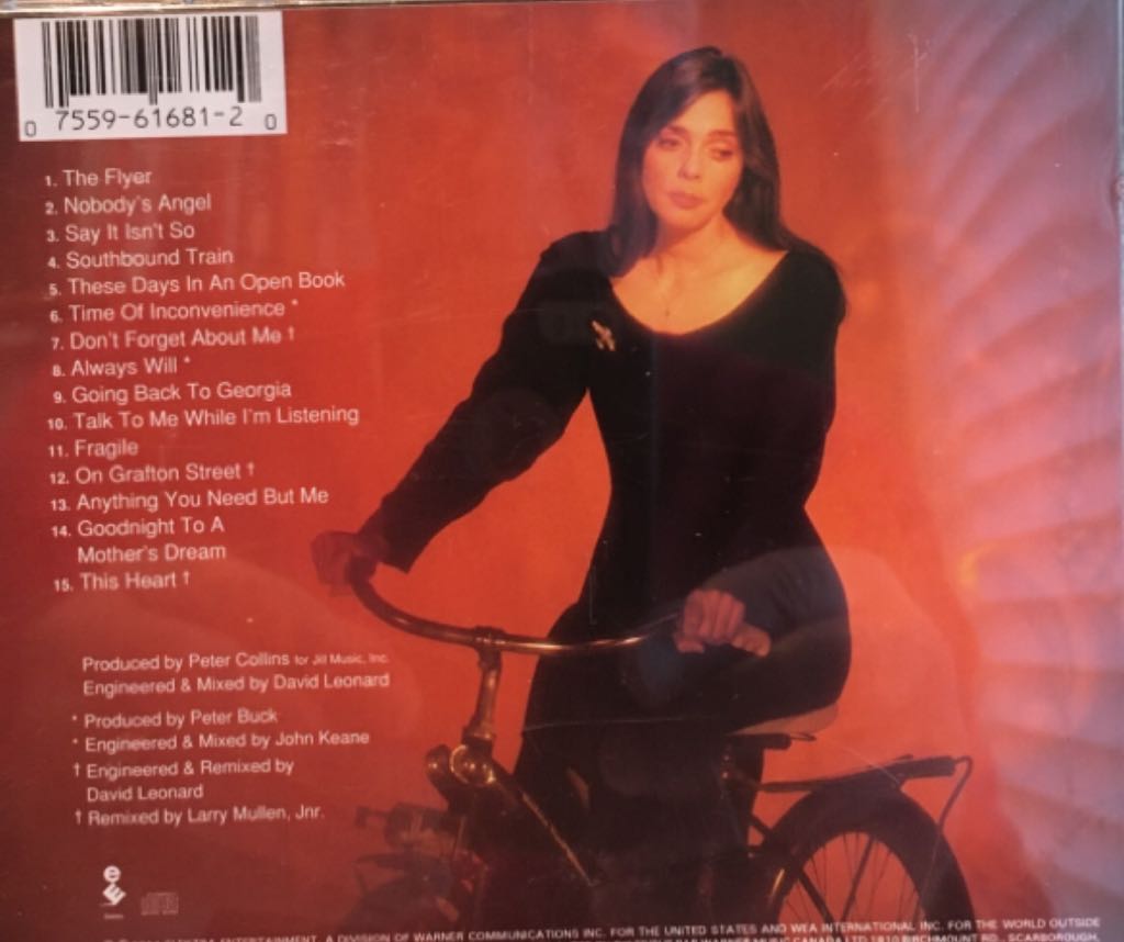 Flyer - Nanci Griffith (CD - 54) music collectible [Barcode 075596168120] - Main Image 2