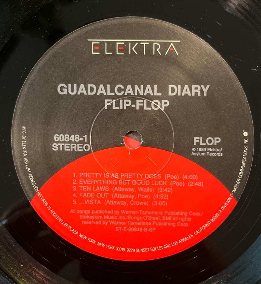 Flip-Flop - REMOVE - Guadalcanal Diary (CD) music collectible [Barcode 075596084826] - Main Image 4