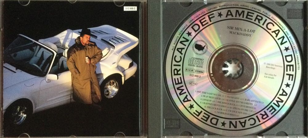 MACK DADDY - Sir Mix-a-Lot music collectible [Barcode 731451206825] - Main Image 3