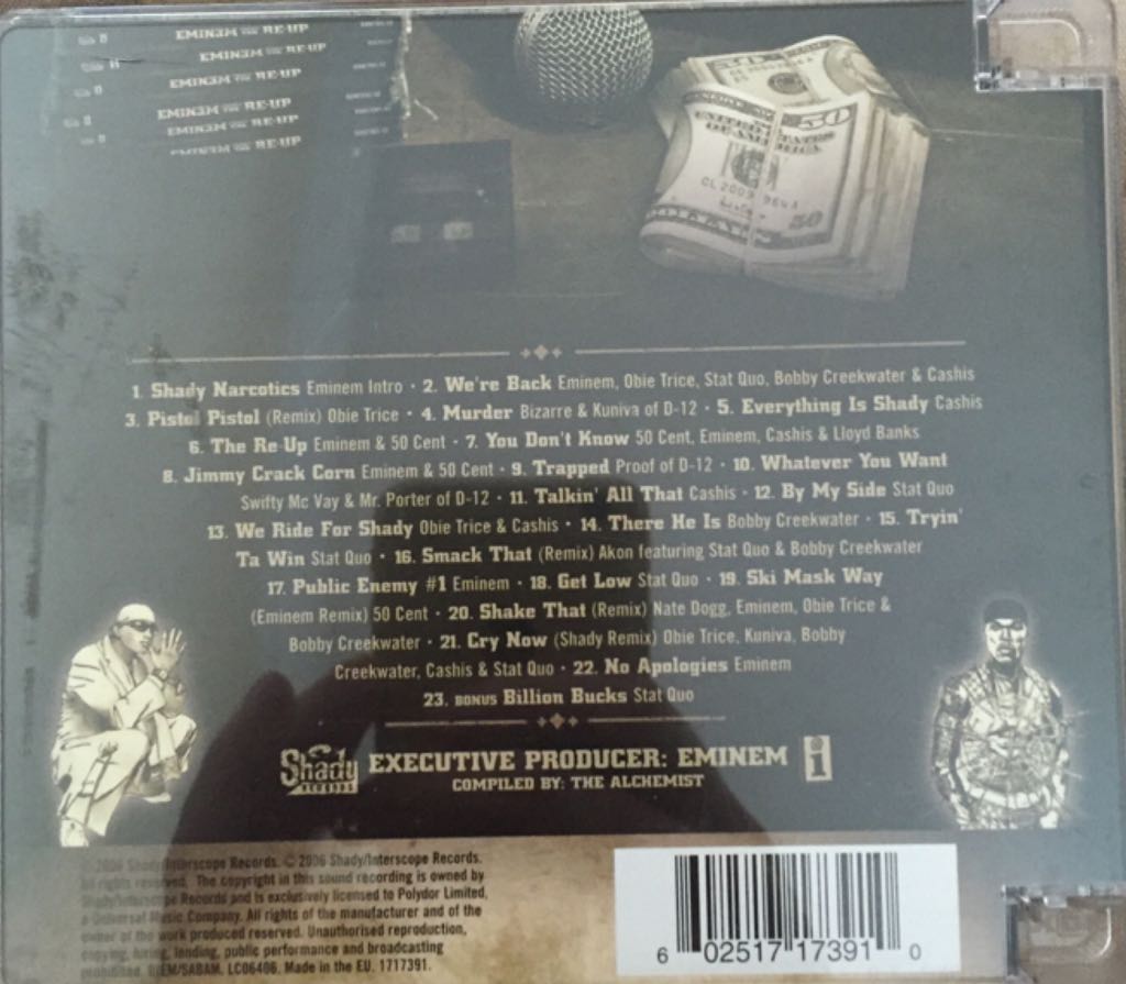 Eminem Presents: The Re-Up - Eminem (CD) music collectible [Barcode 602517173910] - Main Image 2