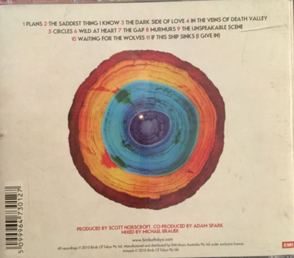 Birds Of Tokyo - Birds Of Tokyo - Birds Of Tokyo (CD) music collectible [Barcode 5099964730127] - Main Image 2