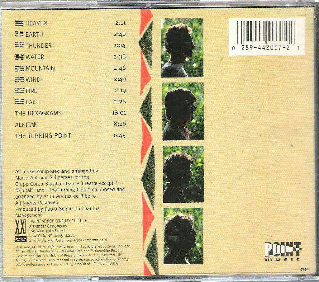 I Ching - Uakti (CD) music collectible [Barcode 028944203721] - Main Image 2