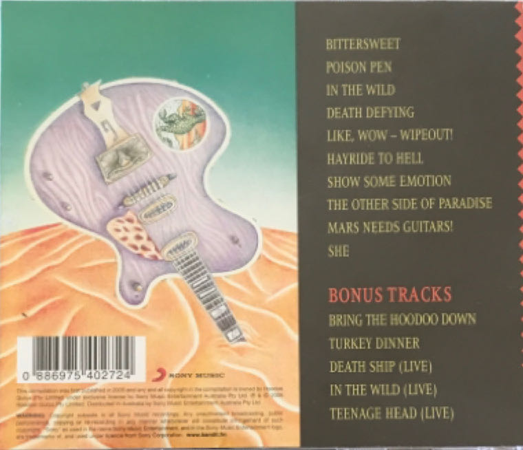Mars Needs Guitars! (Deluxe Edition) - Hoodoo Gurus (CD) music collectible [Barcode 886975402724] - Main Image 2