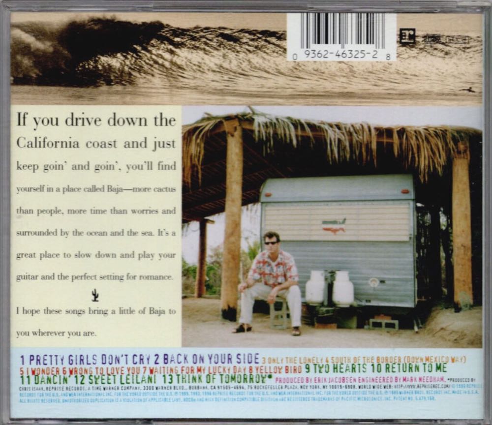 Baja Sessions - Chris Isaak (CD - 39) music collectible [Barcode 777499377301] - Main Image 2