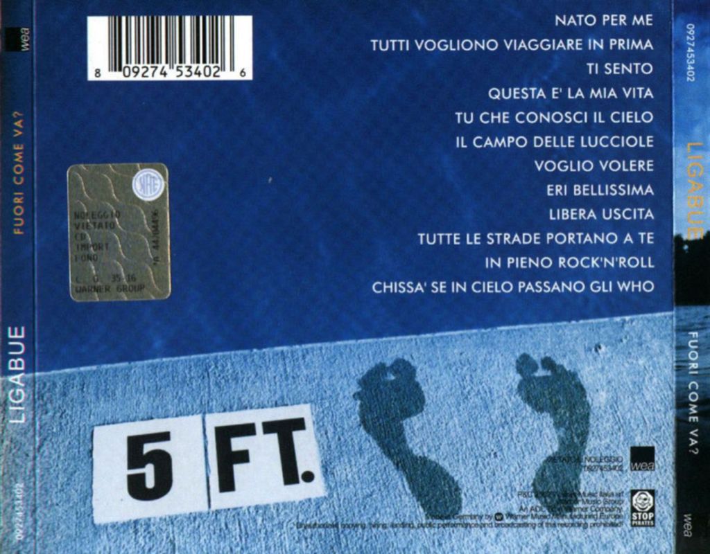 Fuori Come Va? - Ligabue (CD) music collectible - Main Image 2