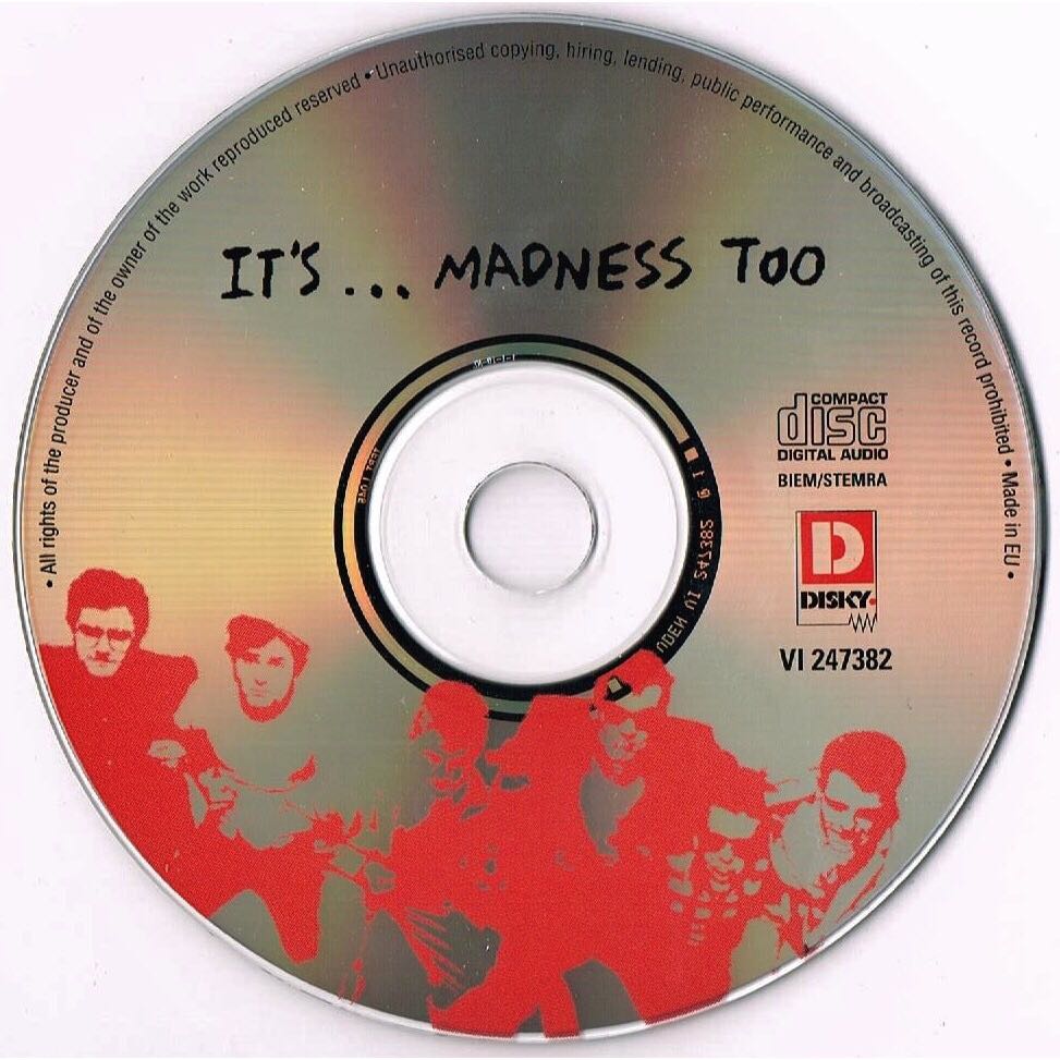 Its Madness - Madness (CD - 48) music collectible [Barcode 724382473725] - Main Image 4