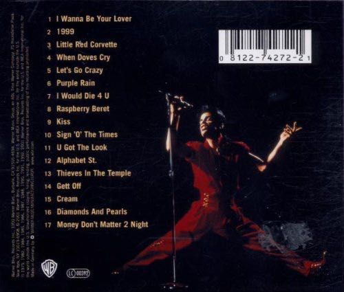 The Very Best Of Prince - Prince (CD - 74) music collectible [Barcode 0081227427221] - Main Image 2