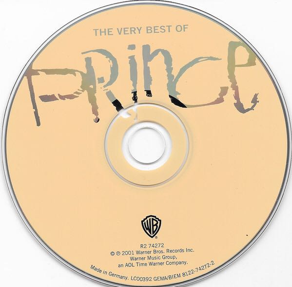The very best of Prince - Prince (CD - 74) music collectible [Barcode 081227427221] - Main Image 4