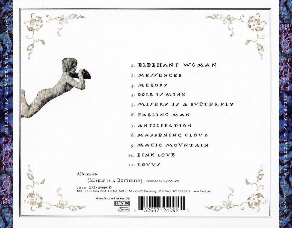 Misery Is A Butterfly - Blonde Redhead (CD) music collectible - Main Image 2