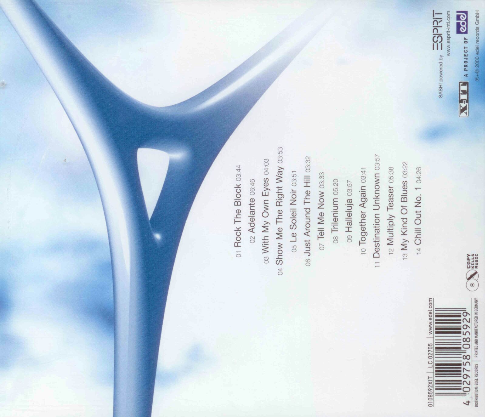 Trilenium - Sash (CD - 59) music collectible [Barcode 4029758085929] - Main Image 2