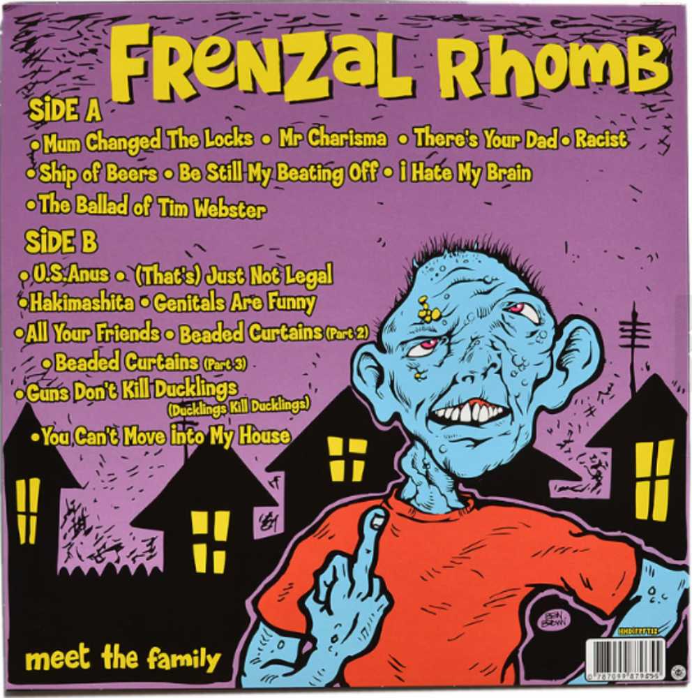 Meet The Family - Frenzal Rhomb (CD) music collectible [Barcode 5021456201488] - Main Image 2