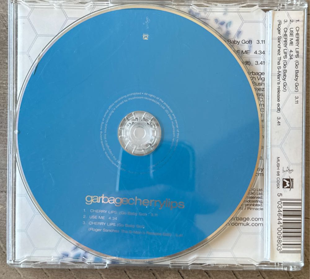 Cherry Lips CD 2 (Single) - Garbage (CD) music collectible [Barcode 5034644009803] - Main Image 3