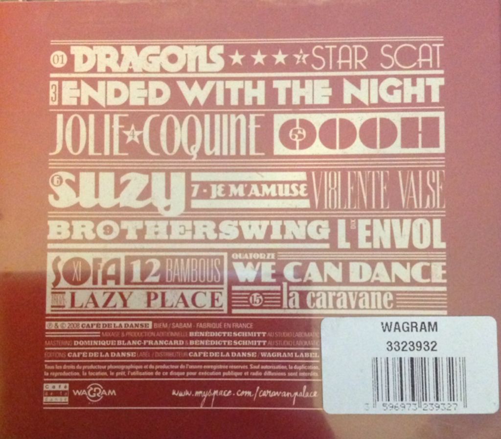 Caravan Palace - Caravan Palace (CD) music collectible [Barcode 3596971389925] - Main Image 2