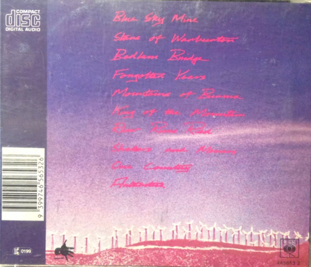 Blue Sky Mining - Midnight Oil (CD - 46:48) music collectible [Barcode 9399746565326] - Main Image 2
