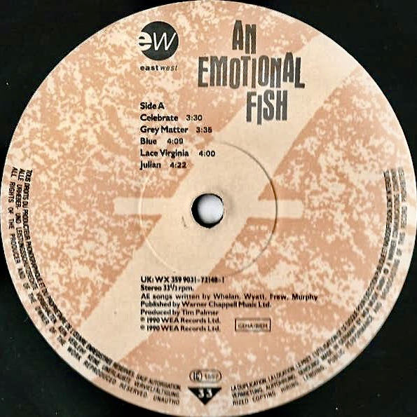 An Emotional Fish - An Emotional Fish 🇮🇪-Vinyl LP (12” - 40) music collectible [Barcode 090317214818] - Main Image 4