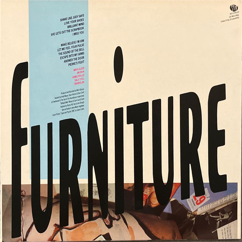 The Wrong People - Furniture (12”) music collectible - Main Image 2