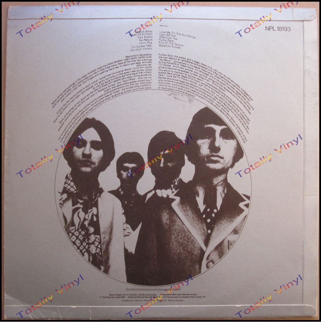 Something Else By The Kinks - Kinks, The (12” - 36) music collectible - Main Image 2