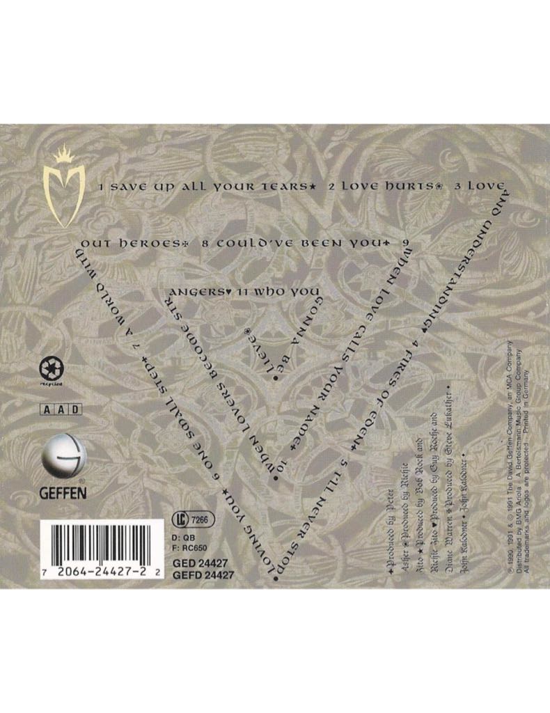 Love Hurts (Promo Copy) - Cher (CD - 43) music collectible [Barcode 720642436929] - Main Image 2