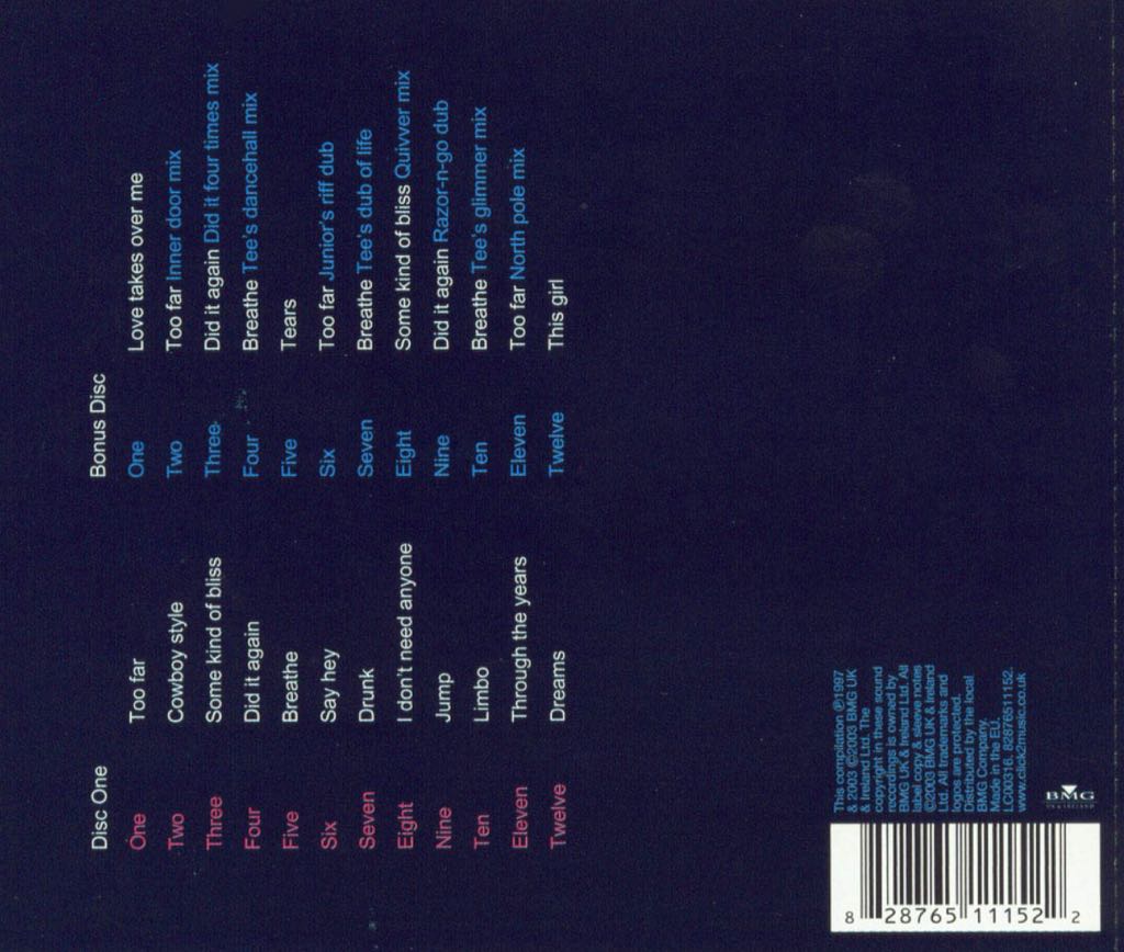 Impossible Princess - Kylie Minogue (CD - 124) music collectible [Barcode 828765111522] - Main Image 2