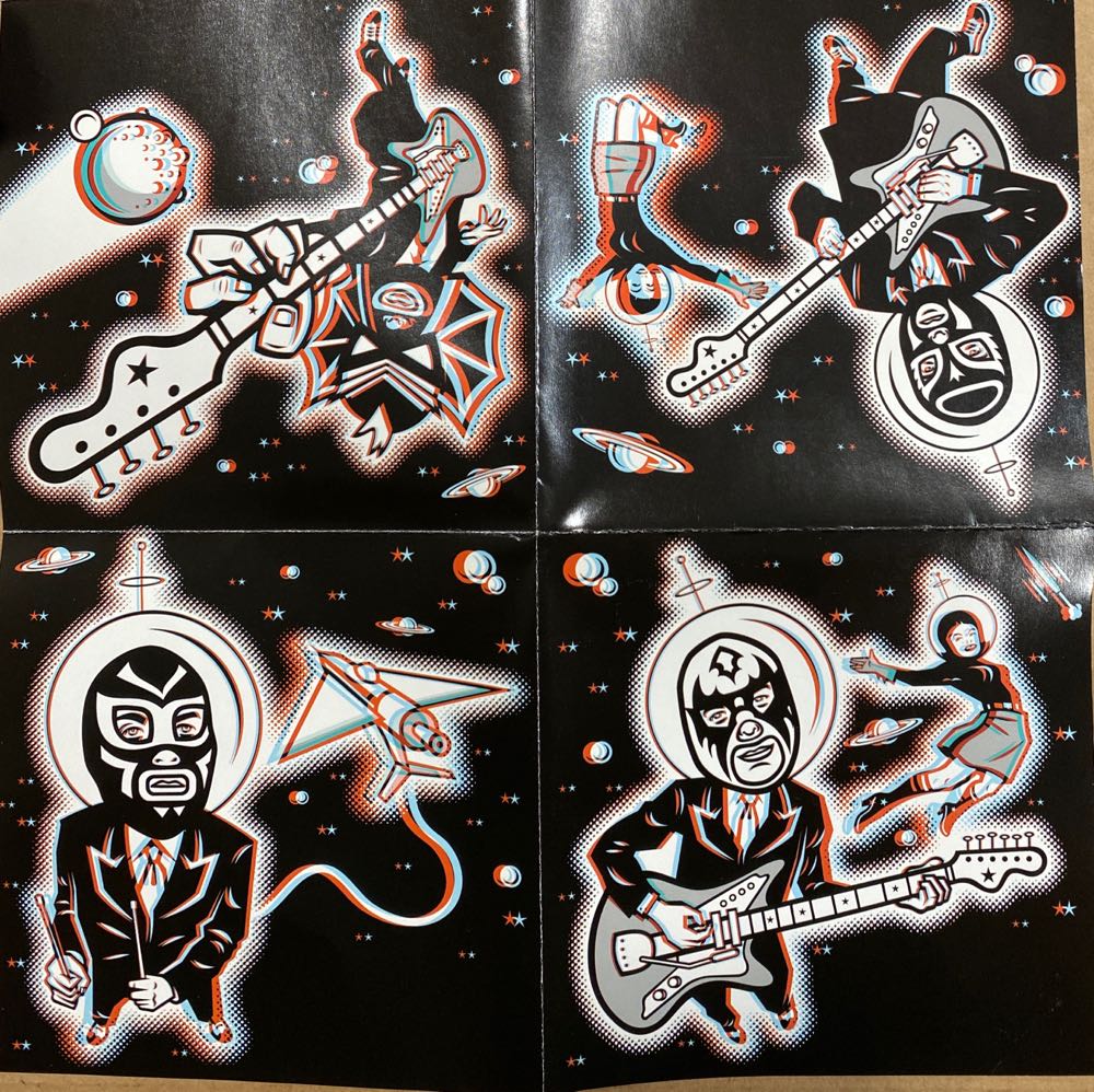 Supersonic Guitars In 3-D - Los Straitjackets (CD) music collectible [Barcode 634457204720] - Main Image 3