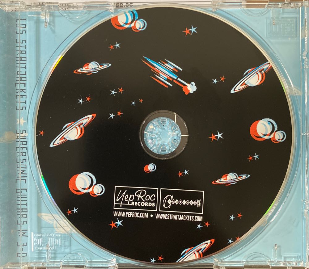 Supersonic Guitars In 3-D - Los Straitjackets (CD) music collectible [Barcode 634457204720] - Main Image 4