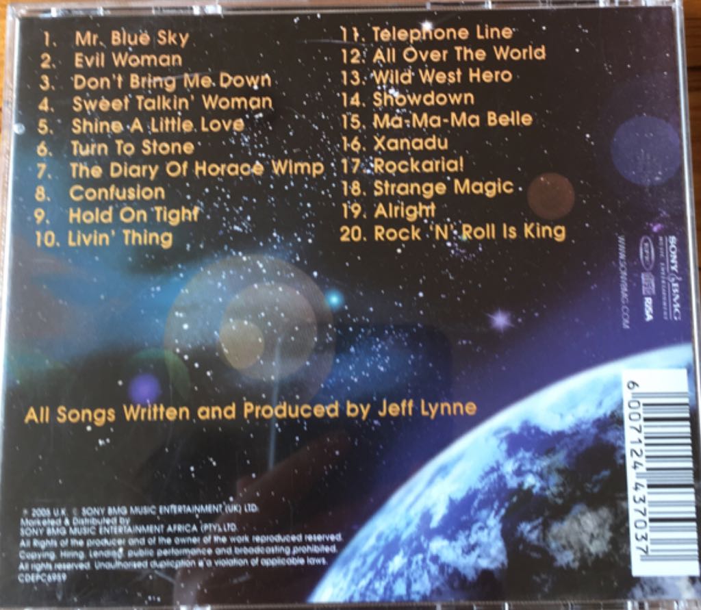 The Very Best Of Electric Light Orchestra - Electric Light Orchestra (CD) music collectible [Barcode 6007124437037] - Main Image 2