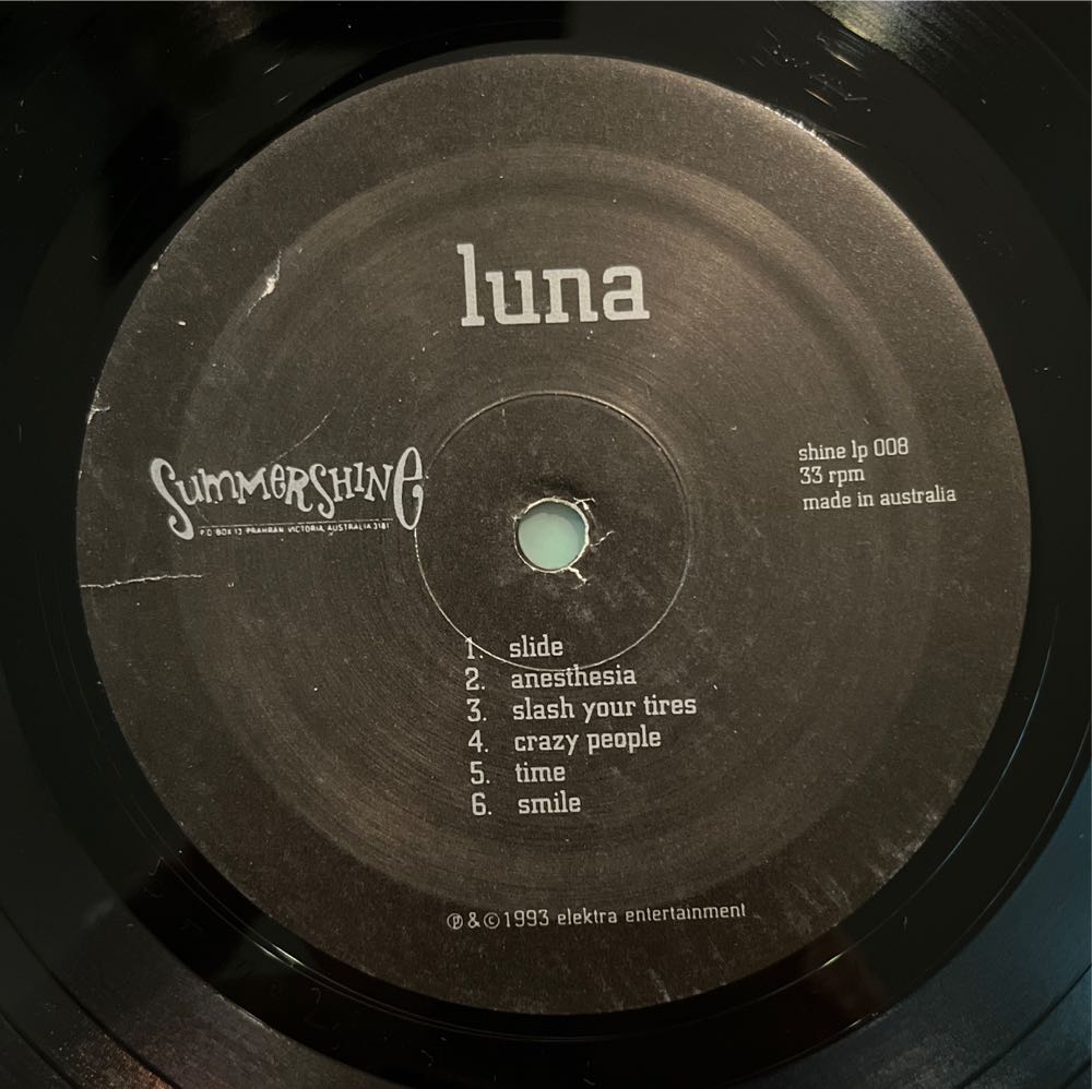 Lunapark - Luna (12”) music collectible [Barcode 075596136020] - Main Image 3