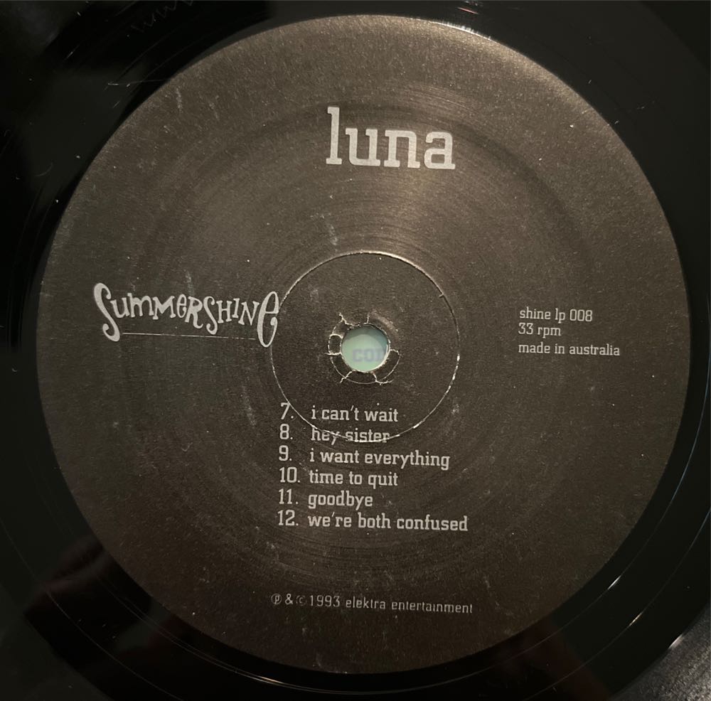 Lunapark - Luna (12”) music collectible [Barcode 075596136020] - Main Image 4
