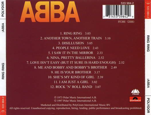 Ring Ring - ABBA (MP3 - 37) music collectible [Barcode 731454995023] - Main Image 2