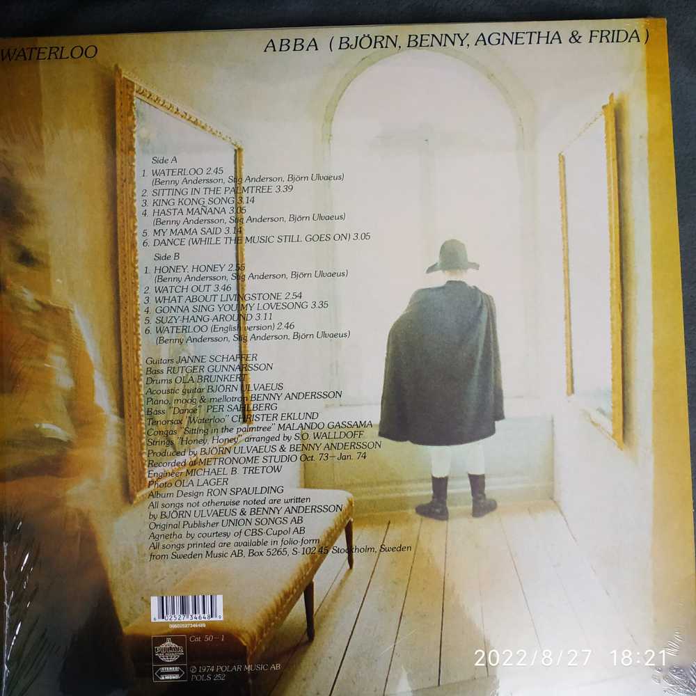 Waterloo - Abba (12”) music collectible [Barcode 602527346489] - Main Image 3