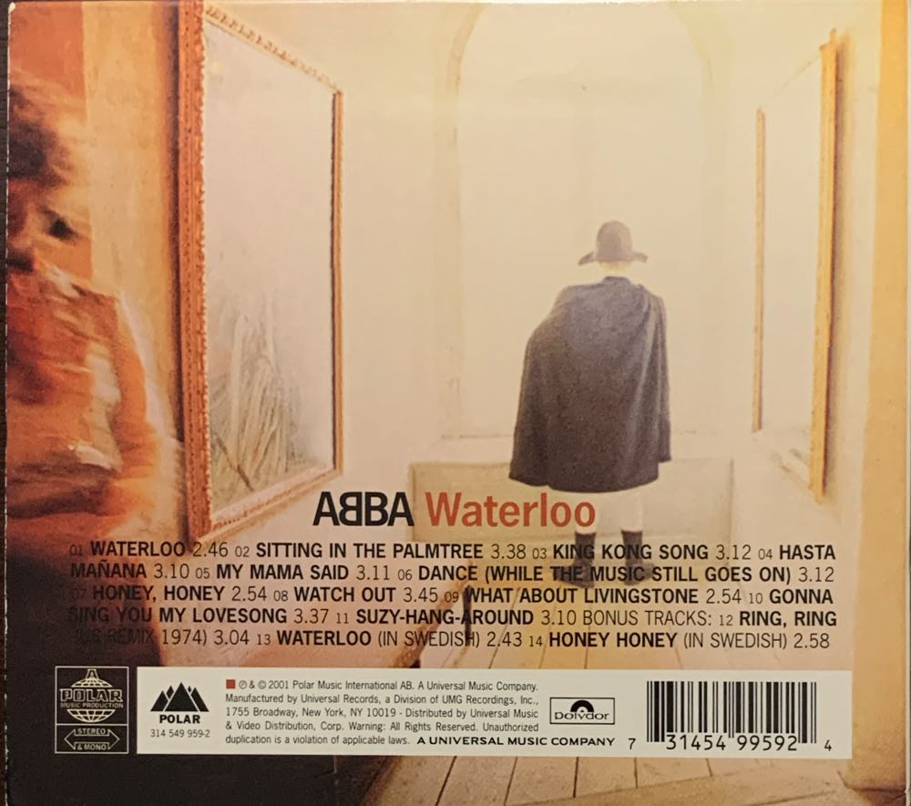 Waterloo - ABBA (CD) music collectible [Barcode 731454995924] - Main Image 4