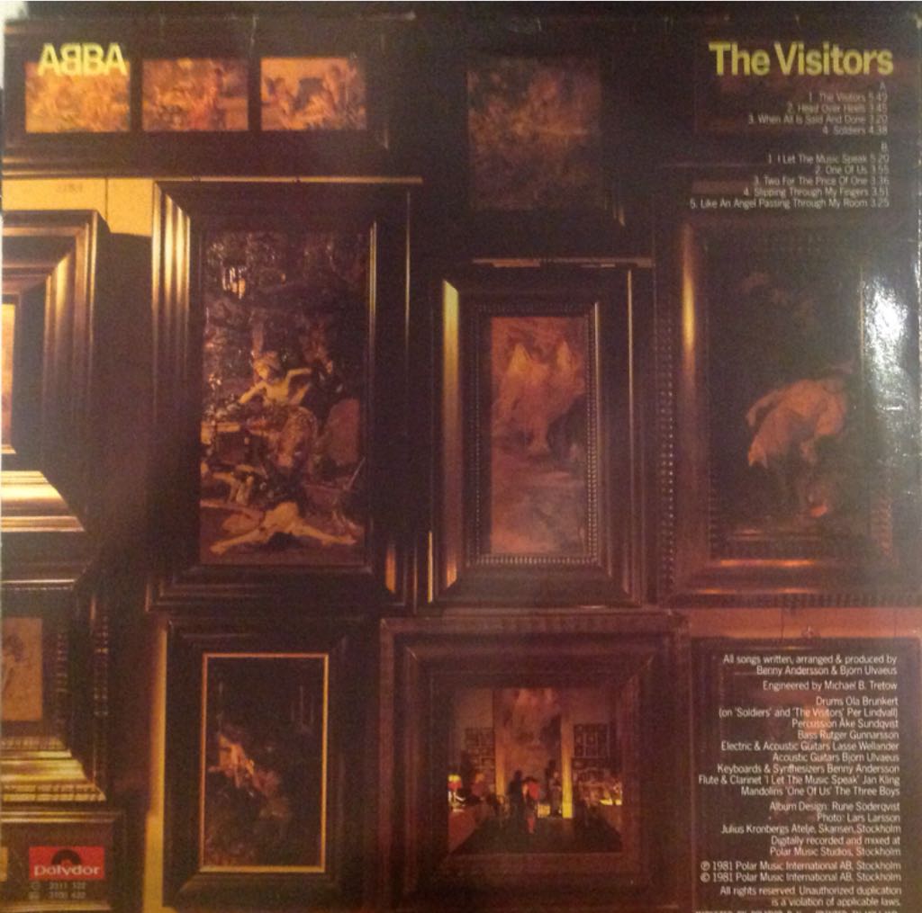 ABBA - The Visitors - ABBA (12” - 37) music collectible - Main Image 2