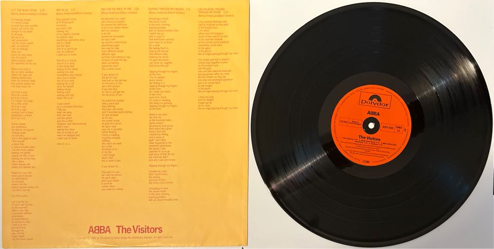 ABBA - The Visitors - ABBA (12” - 37) music collectible - Main Image 4