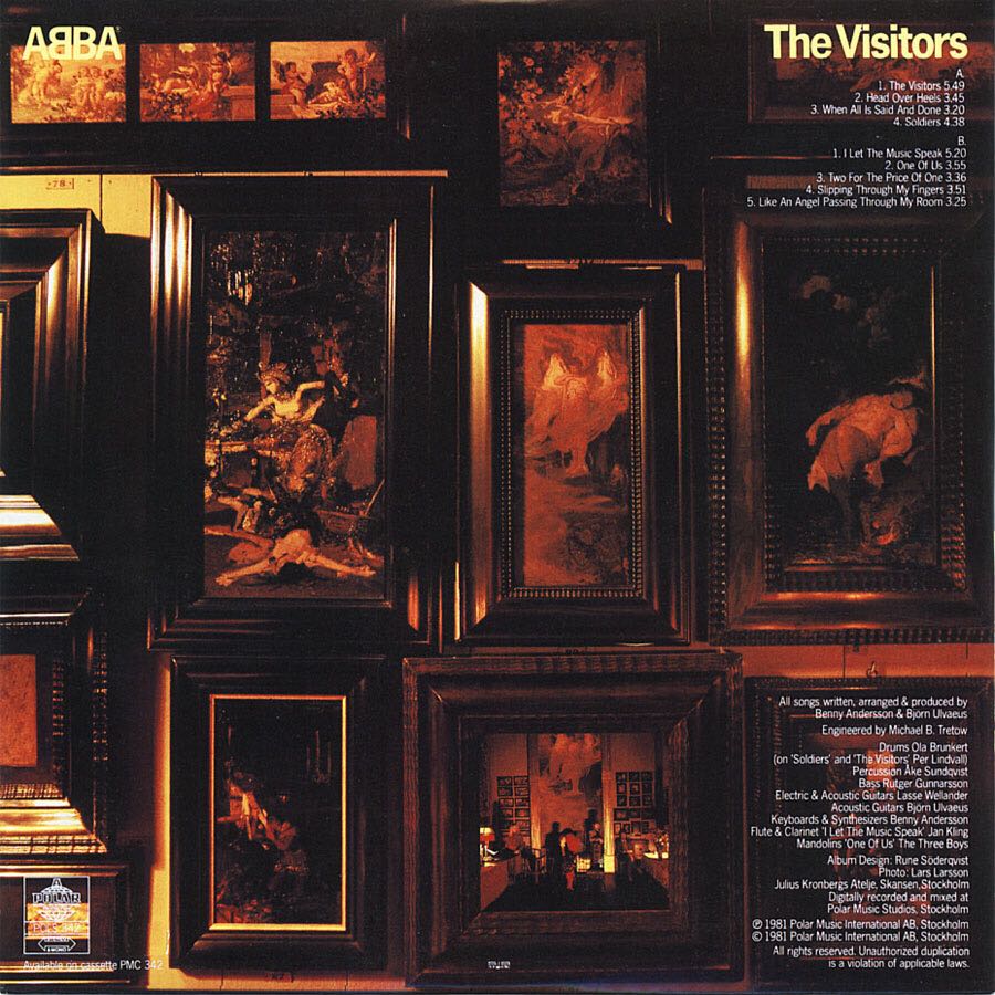 The Visitors - ABBA (12” - 4249) music collectible - Main Image 2