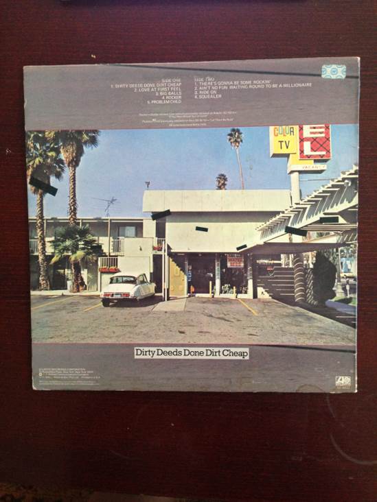 Dirty Deeds Done Dirt Cheap - AC/DC (12”) music collectible - Main Image 2