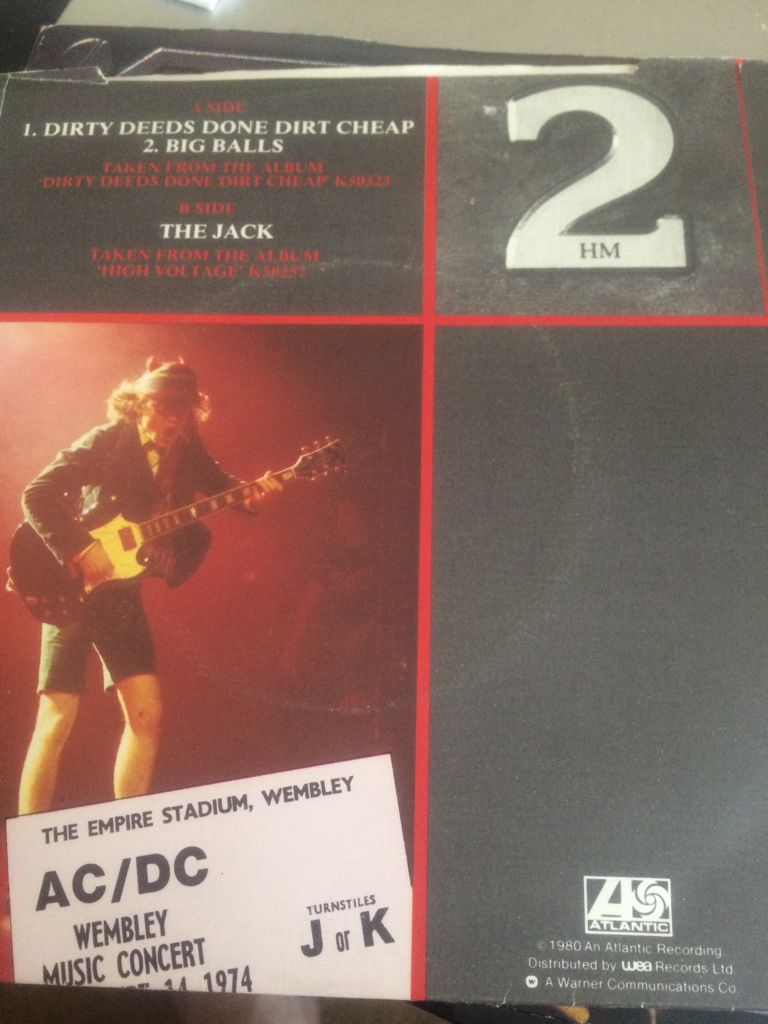 Dirty Deeds Done Dirt Cheap - AC/DC music collectible - Main Image 2